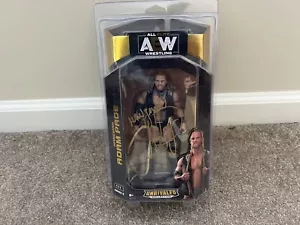 AEW Unrivaled Hangman Adam Page Auto Series 2 Signed Figure JSA + Case - Picture 1 of 8