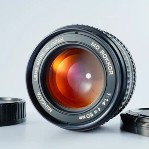 Excellent Minolta Md Rokkor 50Mm F/1.4 Objectif Prime - Picture 1 of 19