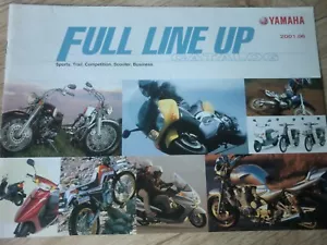 2003 Yamaha Line up Brochure JAPAN XJR1300 XJR400R DS11 DSC11 SR400 DS4 DS11 - Picture 1 of 8