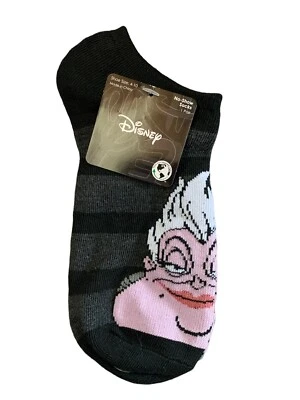 Zapato Ursula Mujer Disney La Sirenita Talla 4-10 No Show Calcetines Foto 1 de 2