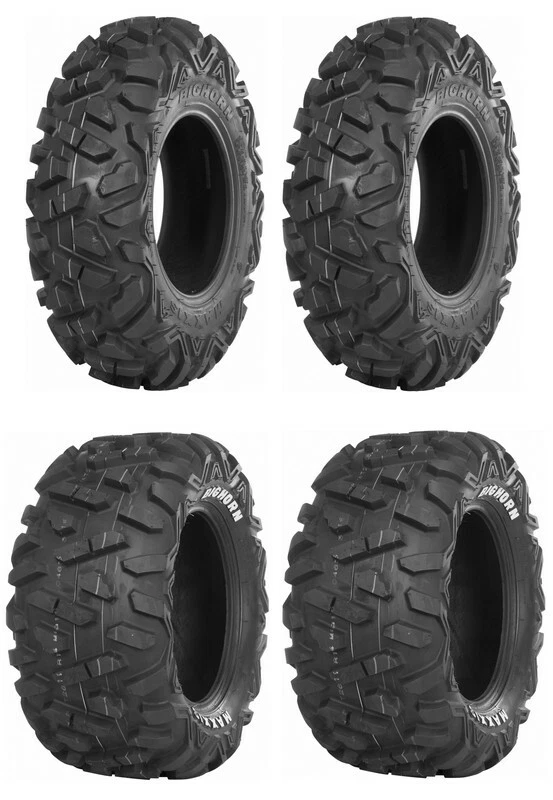 Complete Set Maxxis Bighorn Tires -2018-2019 Can-Am Maverick X3 MAX X RS Turbo R - Image 1 of 1