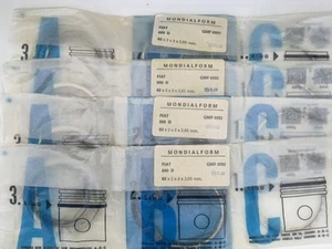 Bandas Segmentos Fiat 600 D 62 x 2 X 2 x 3,95 Goetze Mondialform - Imagen 1 de 1