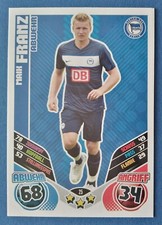 TOPPS Maik Franz Hertha BSC Bundesliga 2011/12 Match Attax Trading Card