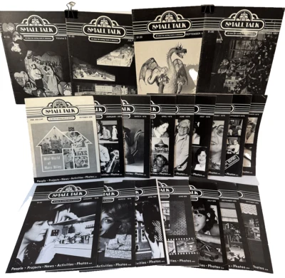 20 revistas de miniaturas de casa de muñecas Small Talk vintage 1978 1979 mini casa de muñecas Foto 1 de 4