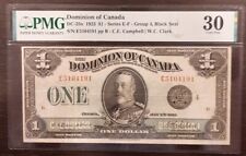 1923 The Dominion Of Canada $1 VF 30 PMG  Banknotes/Paper Money 