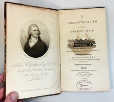 RARE Book - Descriptive Sketch of State of Vermont - America by Graham 1797
