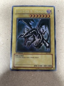 Red-Eyes B. Dragon Sdj-001 NM 1st Edition - Picture 1 of 7