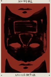 MONDO The Batman VERSION 2 Akiko Stehrenberger SDCC Posterdruck LE 150 - Bild 1 von 1