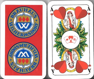 *** Schafkopf Spielkarten Brauhaus Wilhermsdorf *** - Bild 1 von 1