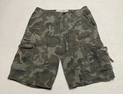 Pantalones Cortos Urban Pipeline Para Hombre 29 Verde Camuflaje Carga Camuflaje Bolsillos a Presión Foto 1 de 4