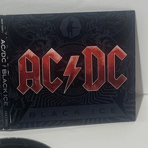 AC/DC Black Ice CD 2008 Rock Cardboard Sleeve AC DC Rock N Roll Train Decibel - Foto 1 di 11