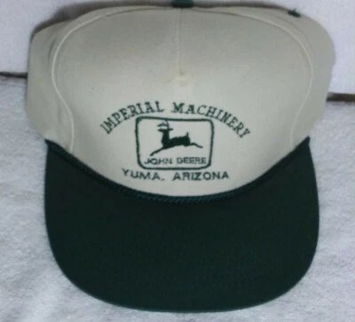 John Deere  Snap Back Hat "Imperial Machinery" (Yuma, Arizona) - Image 1 of 4
