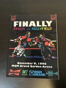 Tyson vs Holyfield Boxing Program November 9 1996 World Heavyweight Championship - Picture 1 of 4