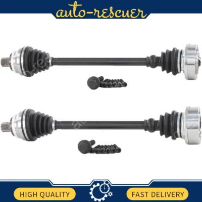 TrakMotive 前左前右 CV 轴轴 2x 适用于 1989 年至 1991 年奥迪 100 — 第 1/3 张图片