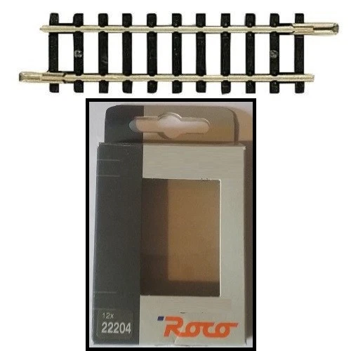 Section Binaire Droit Roco Fleischmann N 22204 Compensation 54,2mm 1 Pièce - Image 1 of 1