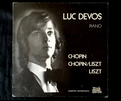 SIGNED Luc Devos : Chopin / Liszt Polonaises; Famos 30-861 Artist's 1st record - Image 1 of 4