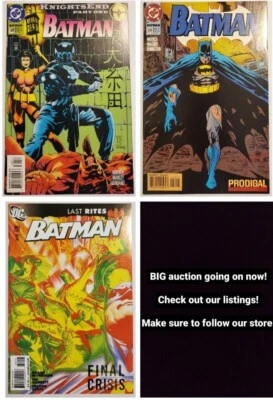 BATMAN #509 #514 #682 ¡LOTE DE CÓMICS PRIMERA IMPRESIÓN! ¡GRANT MORRISON! 1994 1995! Foto 1 de 4