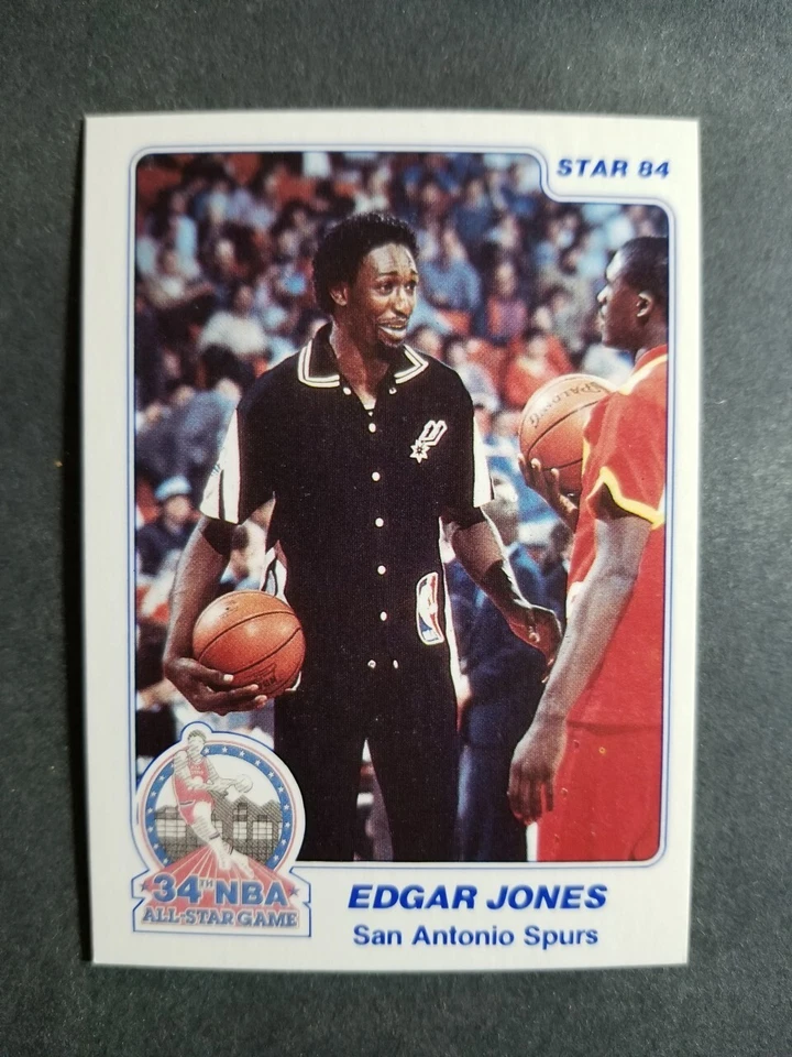 1984 Star Denver Police all star game EDGAR JONES card # 30 - Image 1 of 2