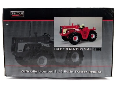 1/16 International Harvester 4166 4x4 Tractor - Resin Tractor Model SpecCast - Image 1 of 4