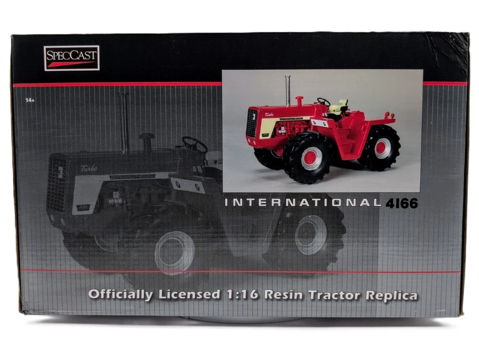 1/16 International Harvester 4166 4x4 Tractor - Resin Tractor Model SpecCast - Image 1 of 4