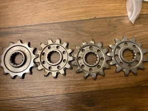 4X FRONT SPROCKETS NNB SUZUKI RMZ 13T 12T - Picture 1 of 4