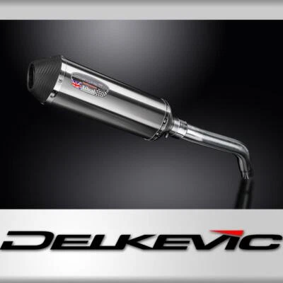 Triumph Tiger 800 XR 2015-2019 343mm X-Oval Stainless Exhaust Silencer Can Kit - Image 1 of 4