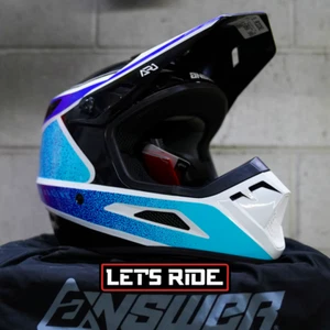 NEW ANSWER RACING AR1 VIVID REFLEXASTAN MOTOCROSS HELMET YOUTH SM: 446379 - Picture 1 of 3