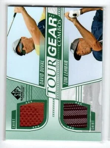 2021 SP Game Used Tour Gear Dual #TG2LD David Duval/Tom Lehman - Picture 1 of 1