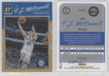 2016-17 Panini Donruss Optic Orange Prizm /199 TJ McConnell #4