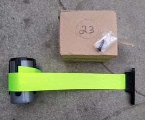 Tensabarrier Gray w/ a Bright Lime Belt Barrier - Picture 1 of 3