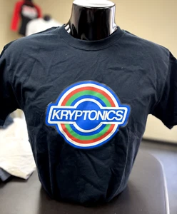 KRYPTONICS SKATEBOARD WHEELS T-Shirt GRÖSSE MEDIUM 100% Baumwolle Heavy Weight Skate - Bild 1 von 3