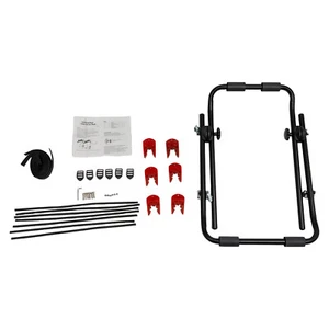 Foldable 3-Bike Carrier Rack Trunk Mount for Car Minivan SUV Hatchback Sedan - Picture 1 of 24