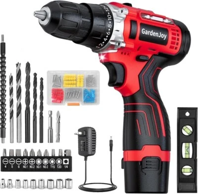 Conductor de Taladros Inalambrico Recargable Electrico con 65 Piezas Para Tareas - Image 1 of 4