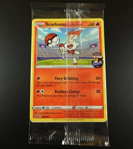Scorbunny on the Ball 004/005 Pokemon Card - New and Sealed - Picture 1 of 1