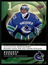 2008-09 McDonald's Upper Deck Superstar Spotlight Roberto Luongo Vancouver