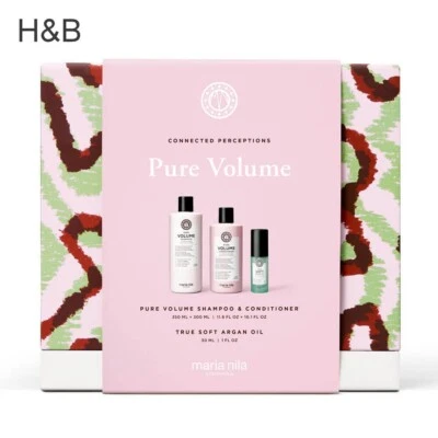 Maria Nila Pure Volume and Argan Oil Limited Edition Gift Box - Image 1 of 2