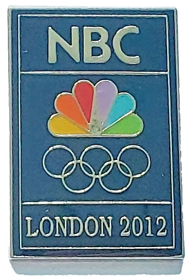 Olympics London 2012 Olympic Games NBC Broadcasting Lapel Pin - Image 1 of 2