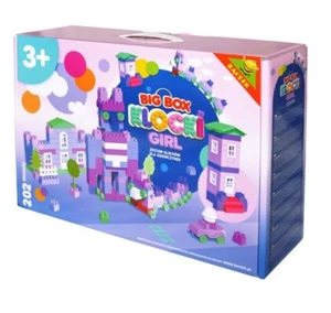 Steckbausteine Bauklötzchen Kinder Set Bausteine Geschenk für Mädchen 202 tlg TU - Bild 1 von 2