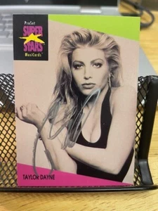 Taylor Dayne Autographed Signed 1991 Pro Set Music Stars Card - Picture 1 of 1