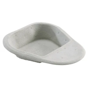 Vernacare 1300ml Pulp / Cardboard Disposable Slipper Bed Pan Liner - Picture 1 of 1