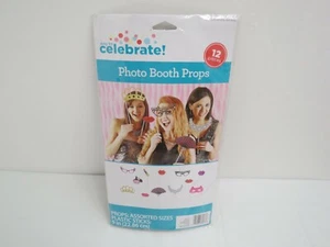 NEU PHOTO BOOTH REQUISITEN GIRLS NIGHT OUT JUNGGESELLINNENABSCHIED 12-TEILIGES SET - Bild 1 von 3