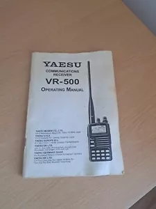 Yaesu VR 500 Handbuch - Bild 1 von 2