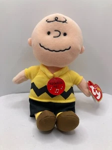Peanuts Charlie Brown Ty Beanie Babys OHNE Sound - Bild 1 von 5