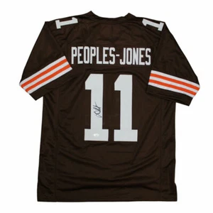 Donovan Peoples-Jones Signed #11 Cleveland Browns Brown Jersey - JSA Authentic - Picture 1 of 2
