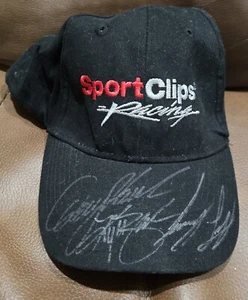Mütze Kappe Denny Hamlin Joey Logano Kyle Busch handsigniert Sportclips Racin NASCAR - Bild 1 von 2