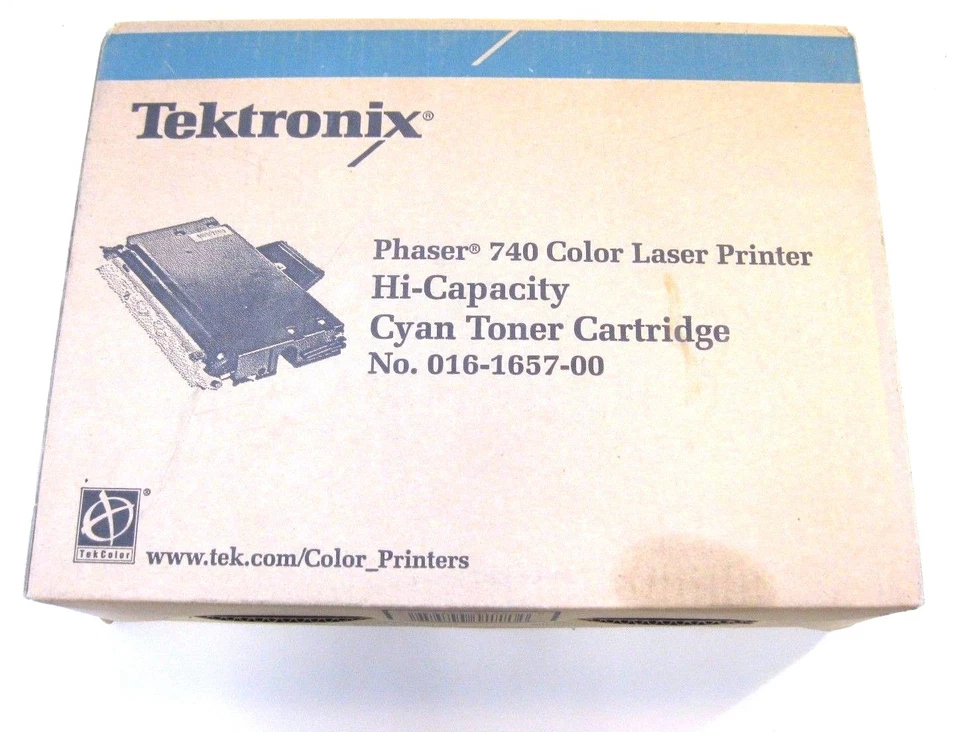Tektronix 016-1657-00 Cyan High Capacity Toner for Phaser 740 - Image 1 of 1