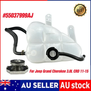 Coolant Overflow Bottle Tank 55037999AJ For Jeep Grand Cherokee 3.0L CRD 11-15 - Picture 1 of 6