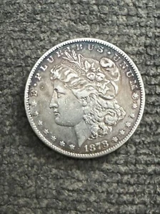 1878-P Morgan 90% Silber Dollar zirkuliert ungradiert - Bild 1 von 2