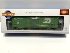 Athearn Burlington Northern 50' FMC Außenpfosten Kombination Tür Kastenwagen 315297 - Bild 1 von 7