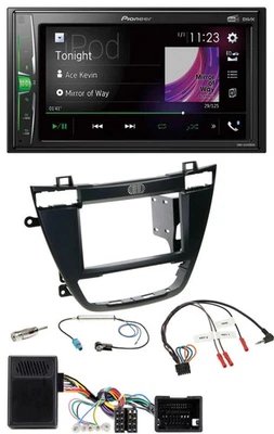 Pioneer 2DIN Lenkrad DAB USB Bluetooth Autoradio für Opel Insignia ab 08 schwarz - Bild 1 von 4